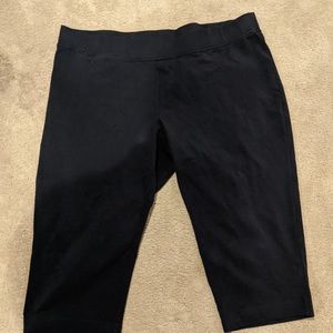 Lands End Starfish knit capris 3x